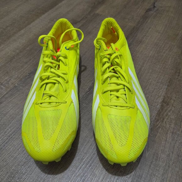 Adidas Sprintstar IV Track & Field Spikes Yellow/White Blue Men’s 13 (B40813) - Picture 8 of 8